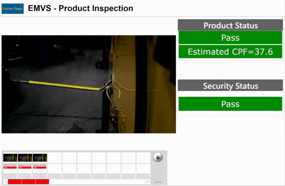 EMVS product inspection