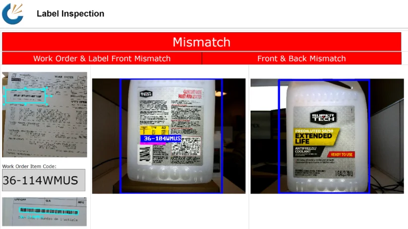 Label Inspection System