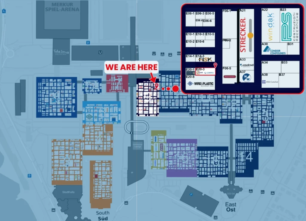 Corpex and Calmec Wire Düsseldorf Event 2026