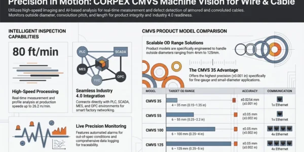 Machine Vision Transforms Wire and Cable Manufacturing