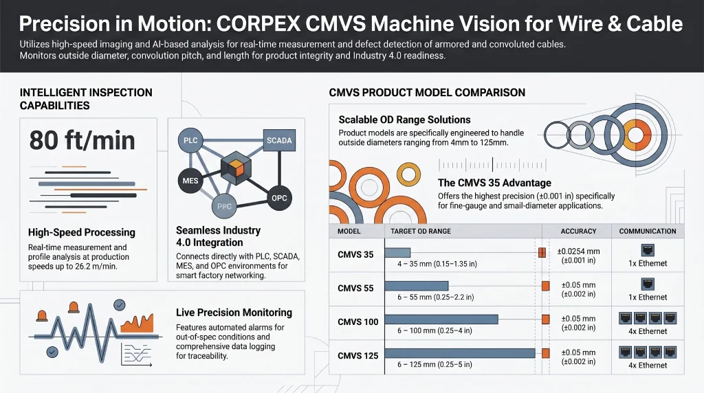 Machine Vision Transforms Wire and Cable Manufacturing
