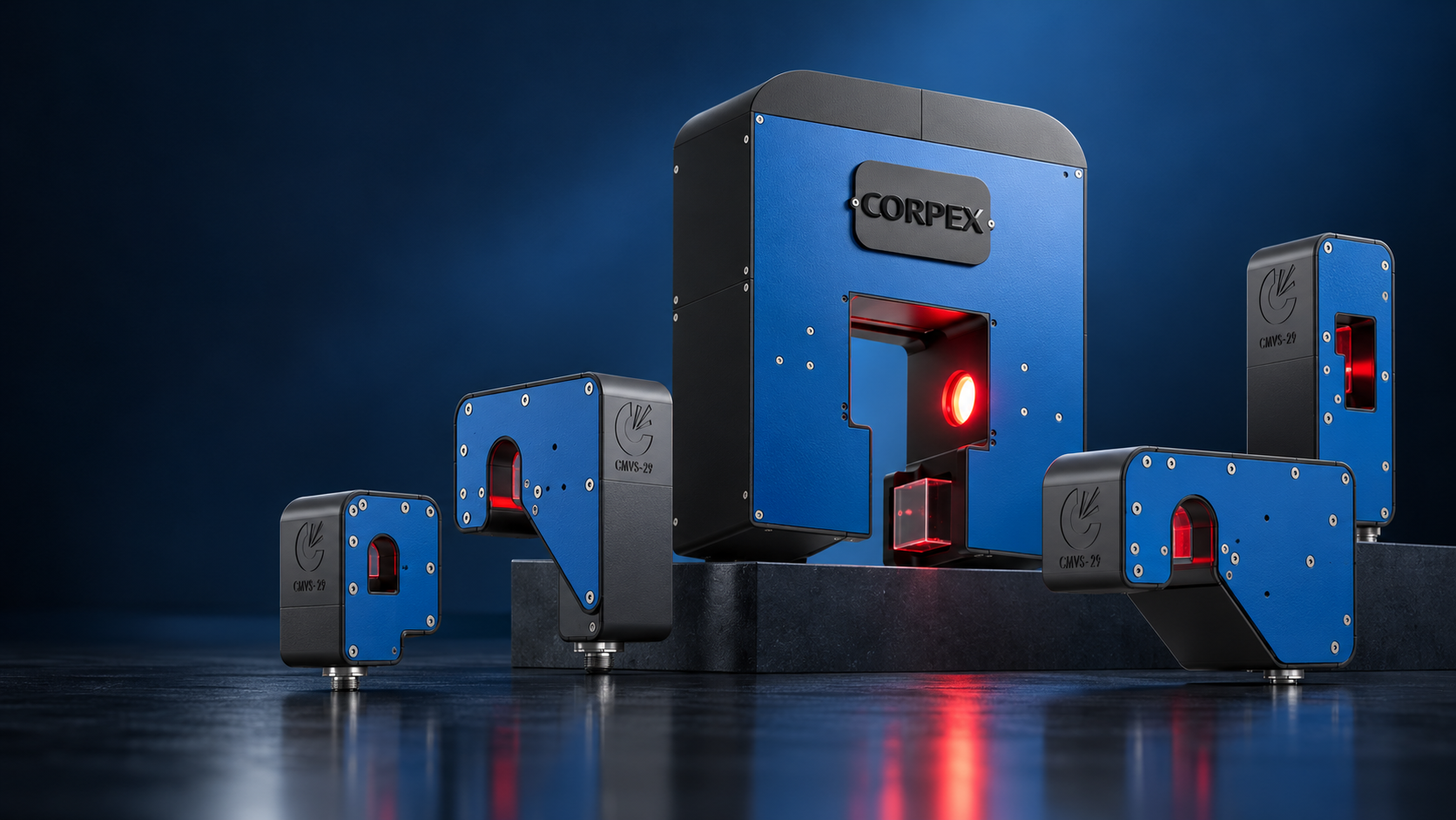 CORPEX family of industrial machine vision sensor heads